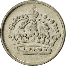 Sweden, Gustaf VI, 10 Öre, 1954, AU(55-58), Silver, KM:823