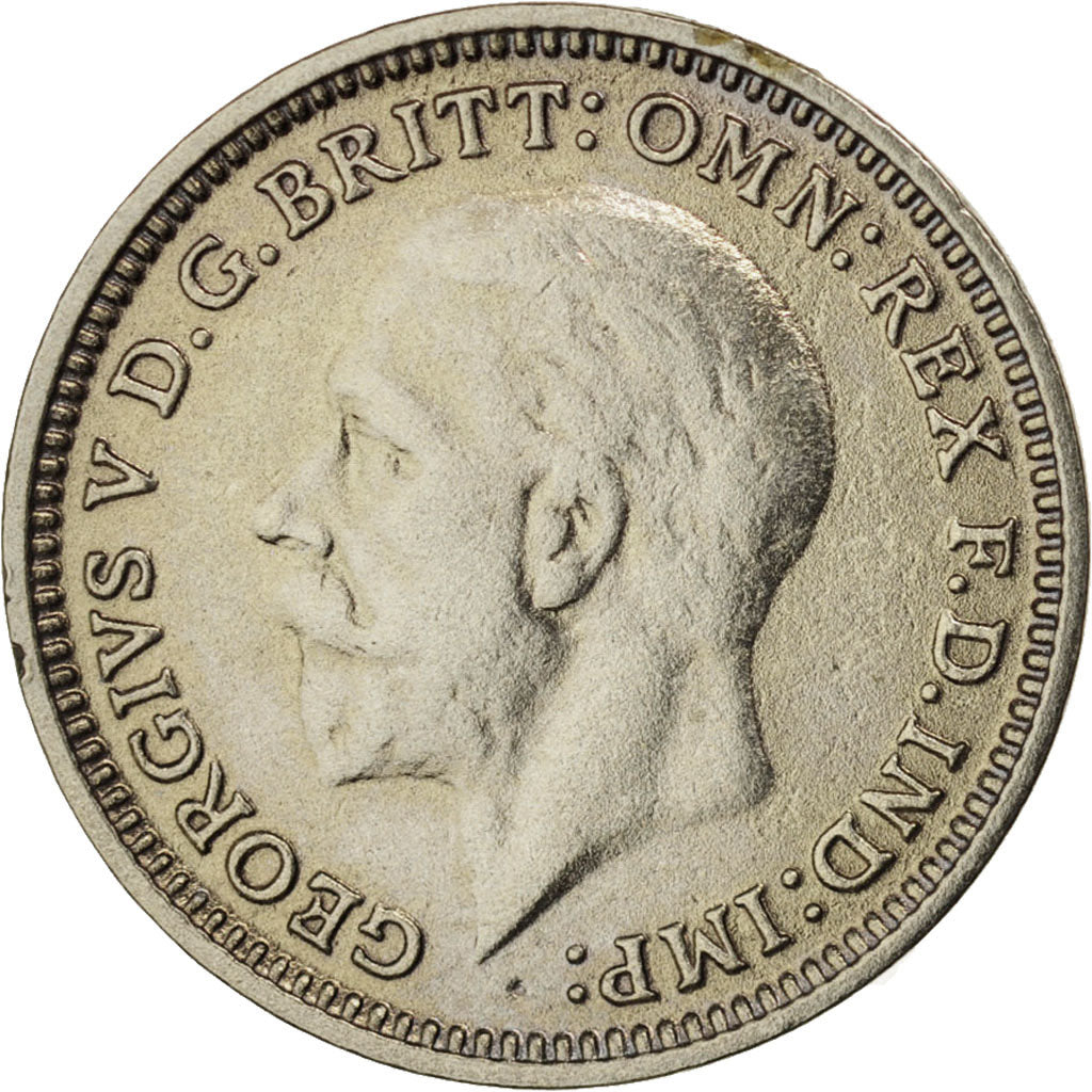Great Britain, George V, 3 Pence, 1932, EF(40-45), Silver, KM:831
