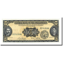 Nota, Filipinas, 5 Pesos, KM:135e, UNC(65-70)