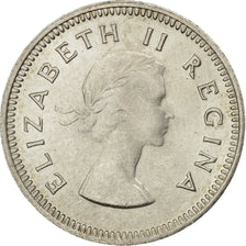 South Africa, Elizabeth II, 3 Pence, 1960, MS(60-62), Silver, KM:47