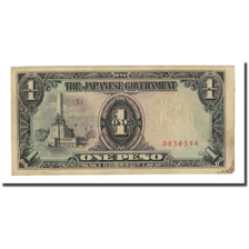 Banknote, Philippines, 1 Peso, Undated (1943), KM:109a, VF(20-25)
