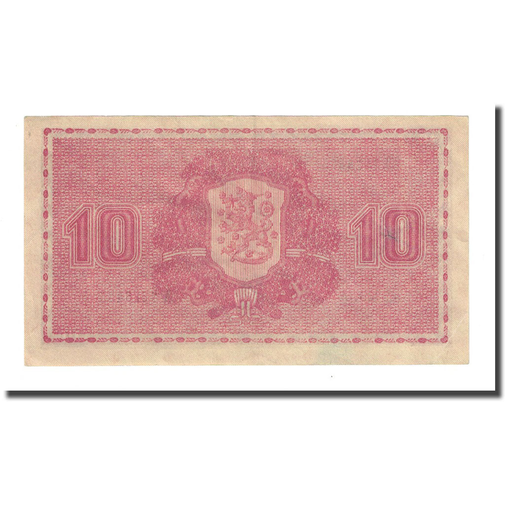 Banknote, Finland, 10 Markkaa, 1945, KM:77a, EF(40-45)