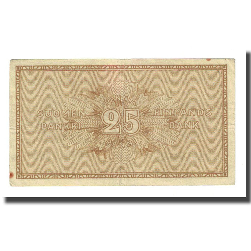 Banknote, Finland, 25 Penniä, 1918, KM:33, EF(40-45)