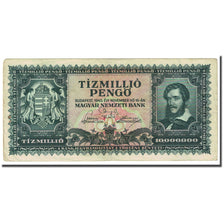 Banknote, Hungary, 10,000,000 Pengö, 1945-11-16, KM:123, VF(20-25)