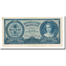 Geldschein, Ungarn, 1 Milliard Milpengö, 1946-06-03, KM:131, SS