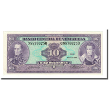 Banknote, Venezuela, 10 Bolívares, 1990-05-31, KM:61b, UNC(65-70)