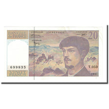 Frankrijk, 20 Francs, Debussy, 1997, NIEUW, Fayette:66 ter.2, KM:151i