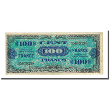 France, 100 Francs, 1945 Verso France, 1945, TTB, Fayette:VF25.1, KM:118a