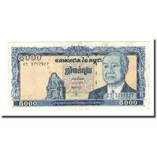 Banknote, Cambodia, 5000 Riels, Undated (1995), KM:46a, AU(55-58)