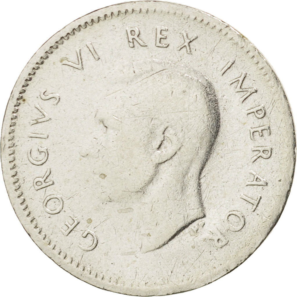 South Africa, George VI, 3 Pence, 1940, VF(20-25), Silver, KM:26