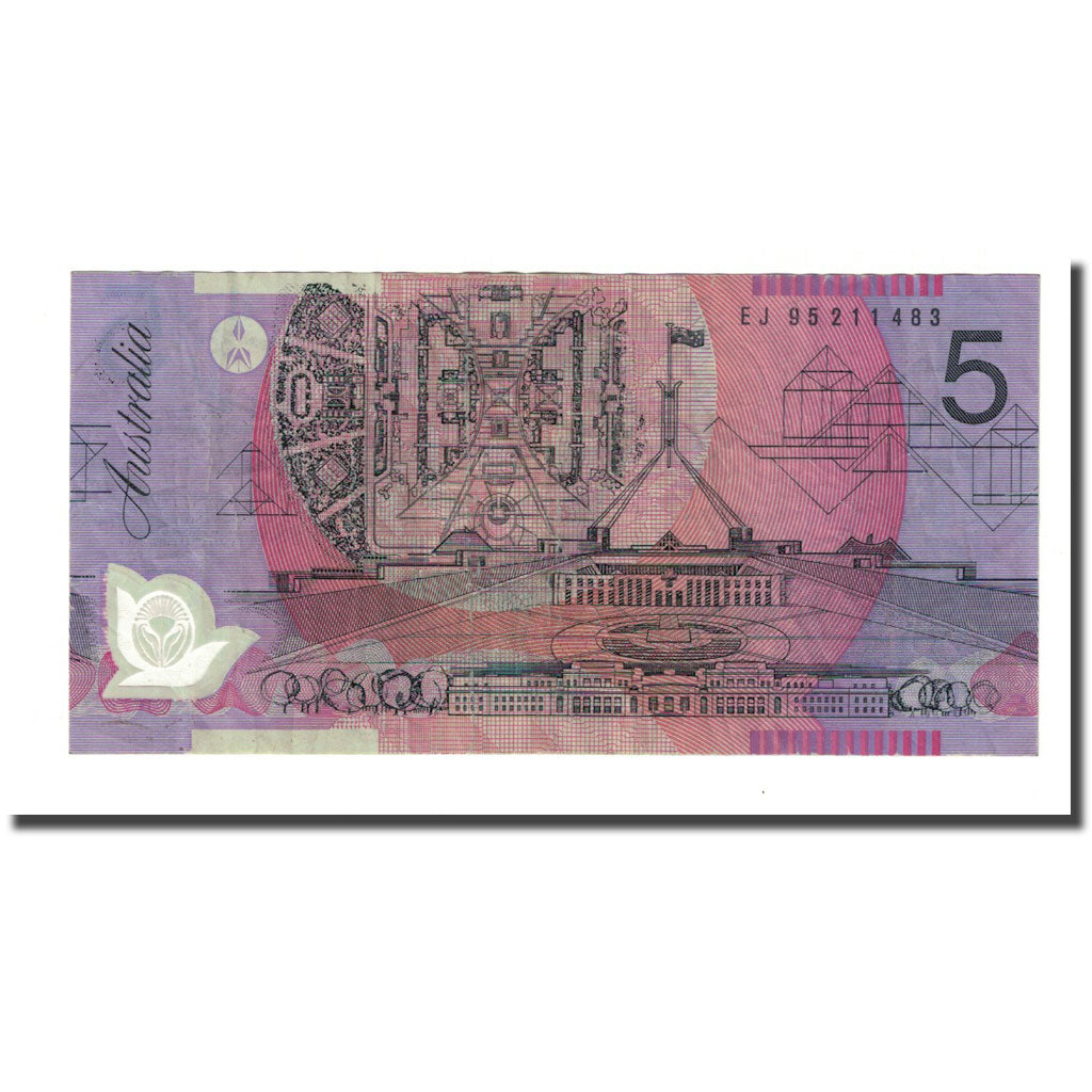 Banknote, Australia, 5 Dollars, Undated (1995), KM:51a, VF(20-25)