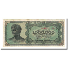 Billet, Grèce, 1,000,000 Drachmai, 1944-06-29, KM:127b, TB
