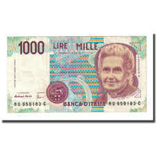 Banknote, Italy, 1000 Lire, D.1990, KM:114c, EF(40-45)