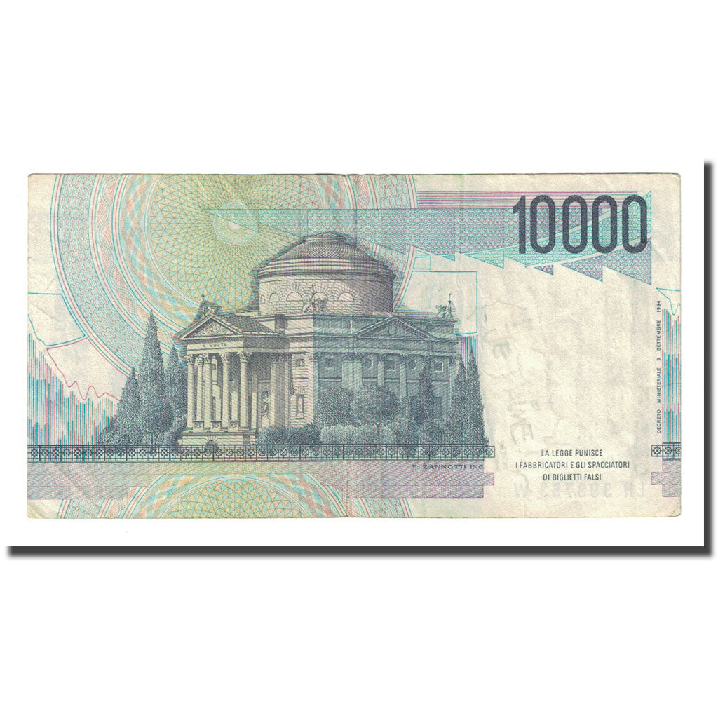 Banknote, Italy, 10,000 Lire, 1984-09-03, KM:112d, EF(40-45)