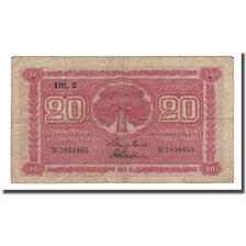Banknote, Finland, 20 Markkaa, 1922 (1931), KM:63a, VF(20-25)