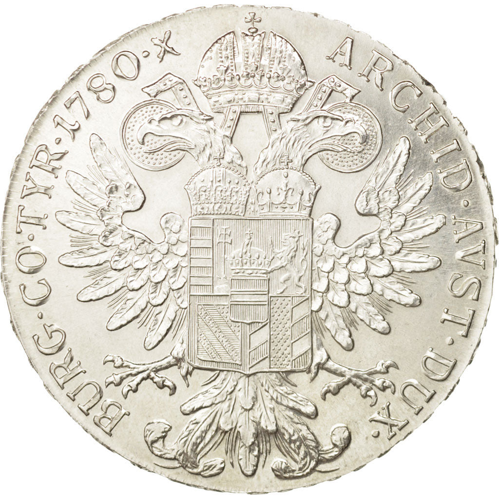 Austria, Maria Theresa, Thaler, 1780, MS(60-62), Silver, KM:T1