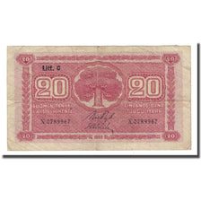 Banknote, Finland, 20 Markkaa, 1922 (1931), KM:63a, VF(20-25)