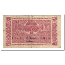 Banknote, Finland, 10 Markkaa, 1922 (1929), KM:57, VF(20-25)