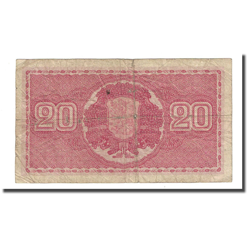 Banknote, Finland, 10 Markkaa, 1922 (1930), KM:62a, F(12-15)