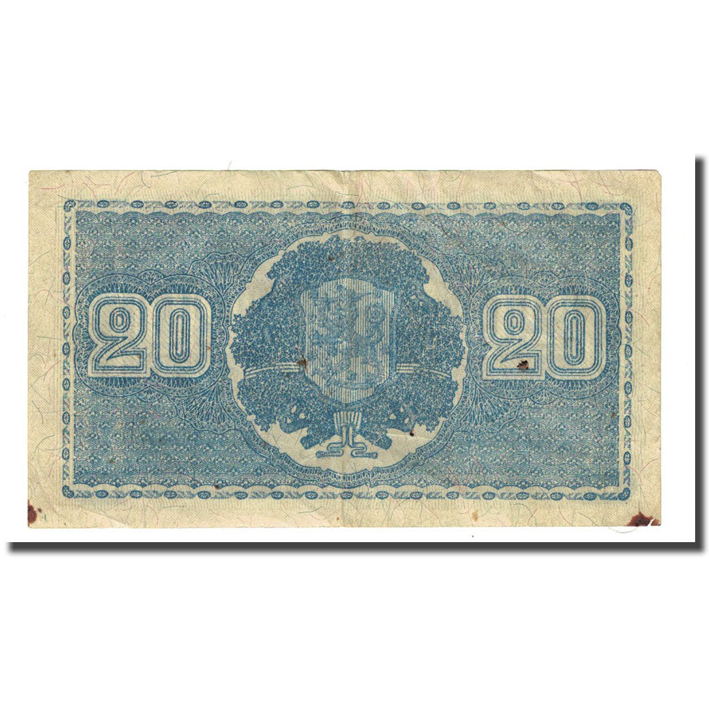 Banknote, Finland, 20 Markkaa, 1945 (1948), KM:86, VF(20-25)
