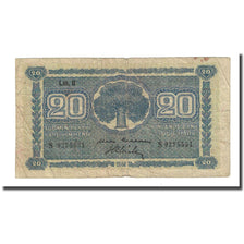Banknote, Finland, 20 Markkaa, 1945 (1948), KM:86, VF(20-25)