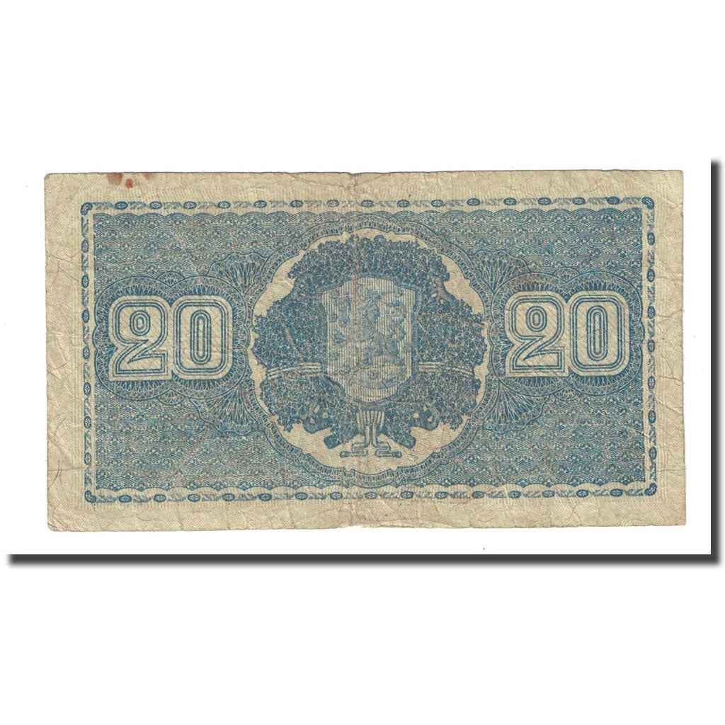 Banknote, Finland, 20 Markkaa, 1945 (1948), KM:86, VF(20-25)