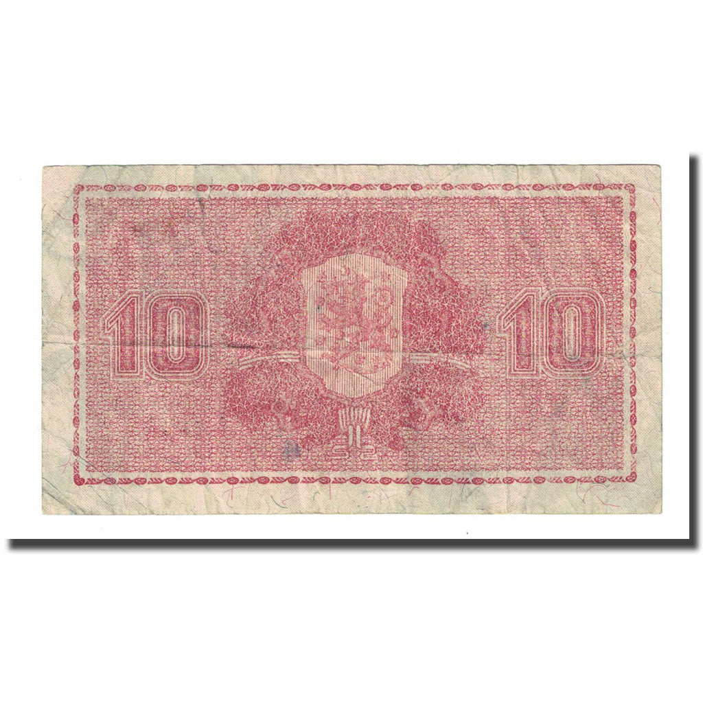 Banknote, Finland, 10 Markkaa, 1945 (1948), KM:85, VF(20-25)