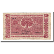 Banknote, Finland, 10 Markkaa, 1945 (1948), KM:85, VF(20-25)