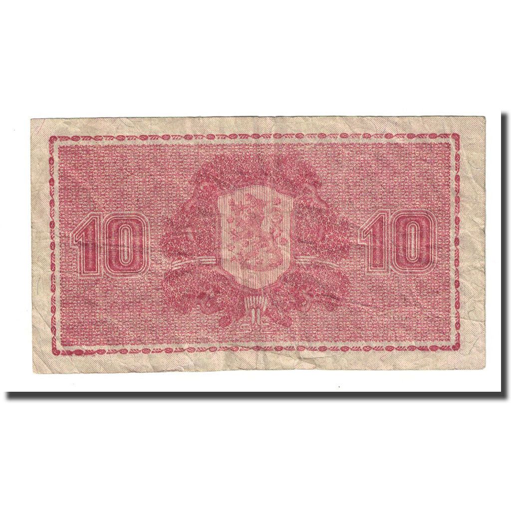 Banknote, Finland, 10 Markkaa, 1945 (1948), KM:85, VF(20-25)