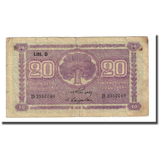 Banknote, Finland, 20 Markkaa, 1939-1945, KM:71a, VF(20-25)
