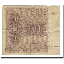 Banknote, Finland, 50 Markkaa, 1945 (1948), KM:87, VF(20-25)