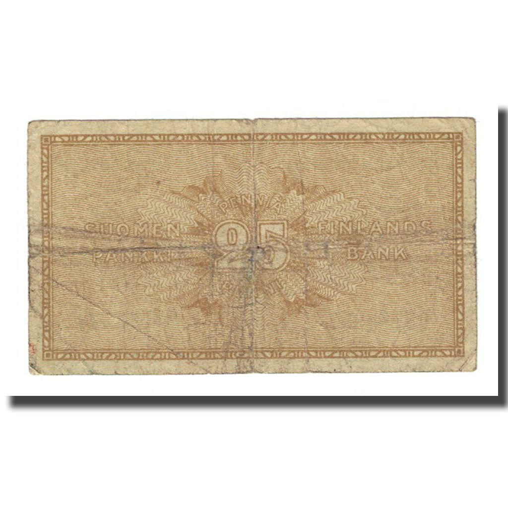 Banknote, Finland, 25 Penniä, 1918, KM:33, VF(20-25)