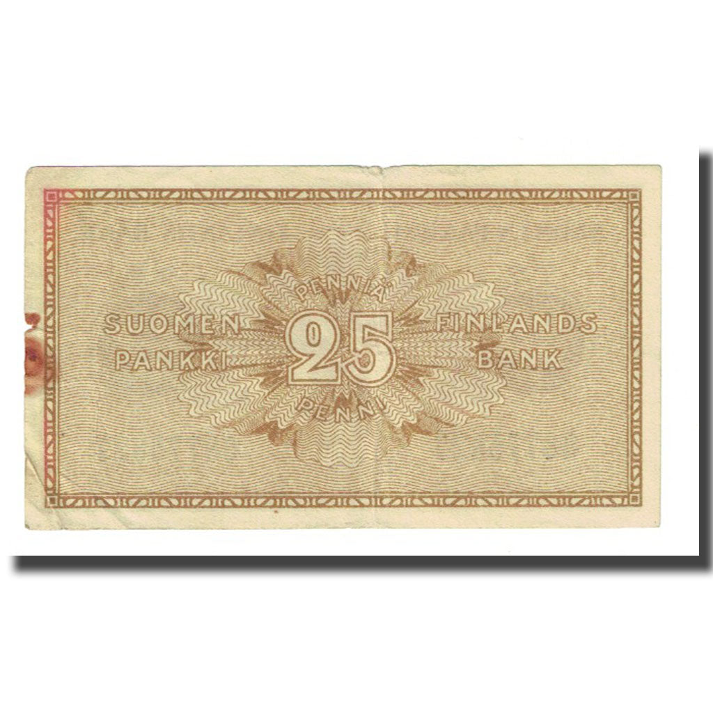 Banknote, Finland, 25 Penniä, 1918, KM:33, VF(20-25)