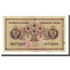 Banknote, Finland, 25 Penniä, 1918, KM:33, EF(40-45)