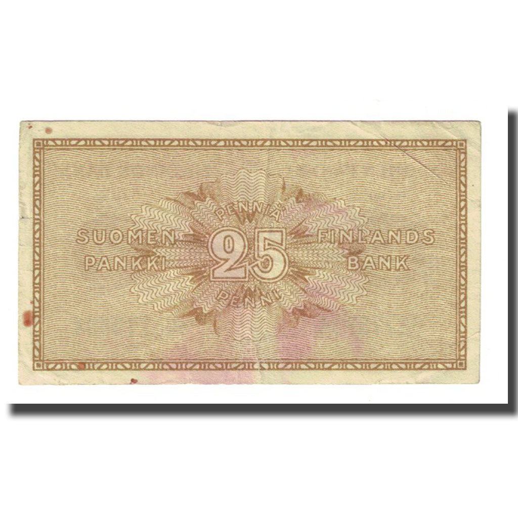 Banknote, Finland, 25 Penniä, 1918, KM:33, EF(40-45)