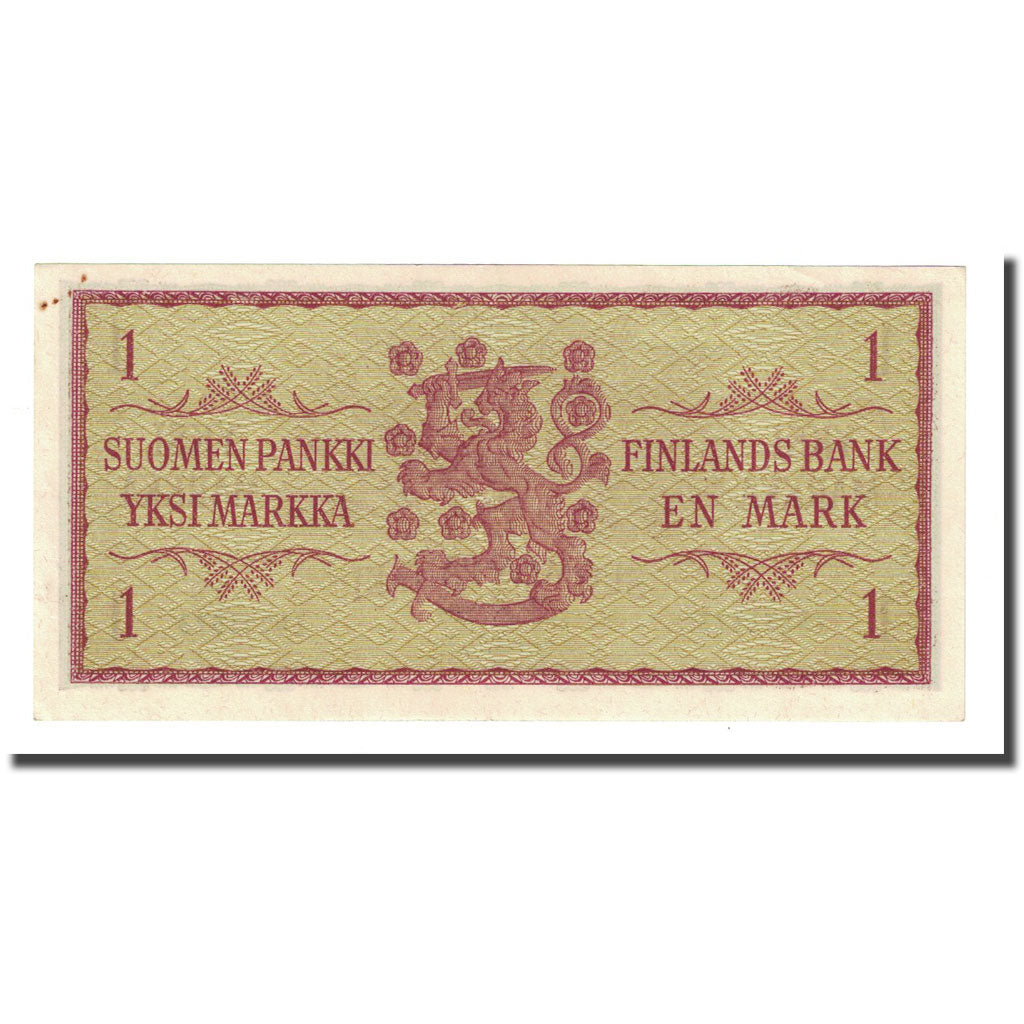 Nota, Finlândia, 1 Markka, 1963, KM:98a, UNC(63)
