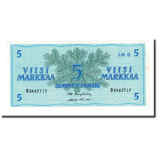 Banknote, Finland, 5 Markkaa, 1963, KM:106Aa, AU(55-58)