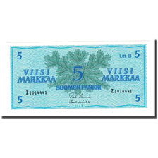 Banknot, Finlandia, 5 Markkaa, 1963, KM:106Aa, UNC(63)