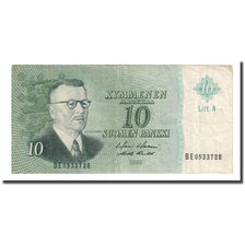 Billet, Finlande, 10 Markkaa, 1963, KM:104a, TB