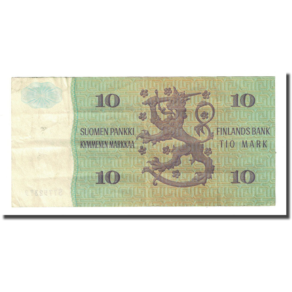 Banknote, Finland, 10 Markkaa, 1980, KM:111a, EF(40-45)