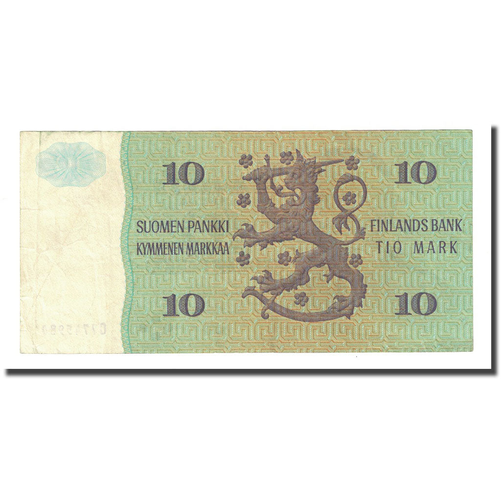 Banknote, Finland, 10 Markkaa, 1980, KM:111a, AU(55-58)