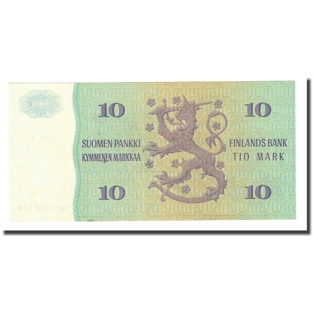 Banknote, Finland, 10 Markkaa, 1980, KM:112a, EF(40-45)