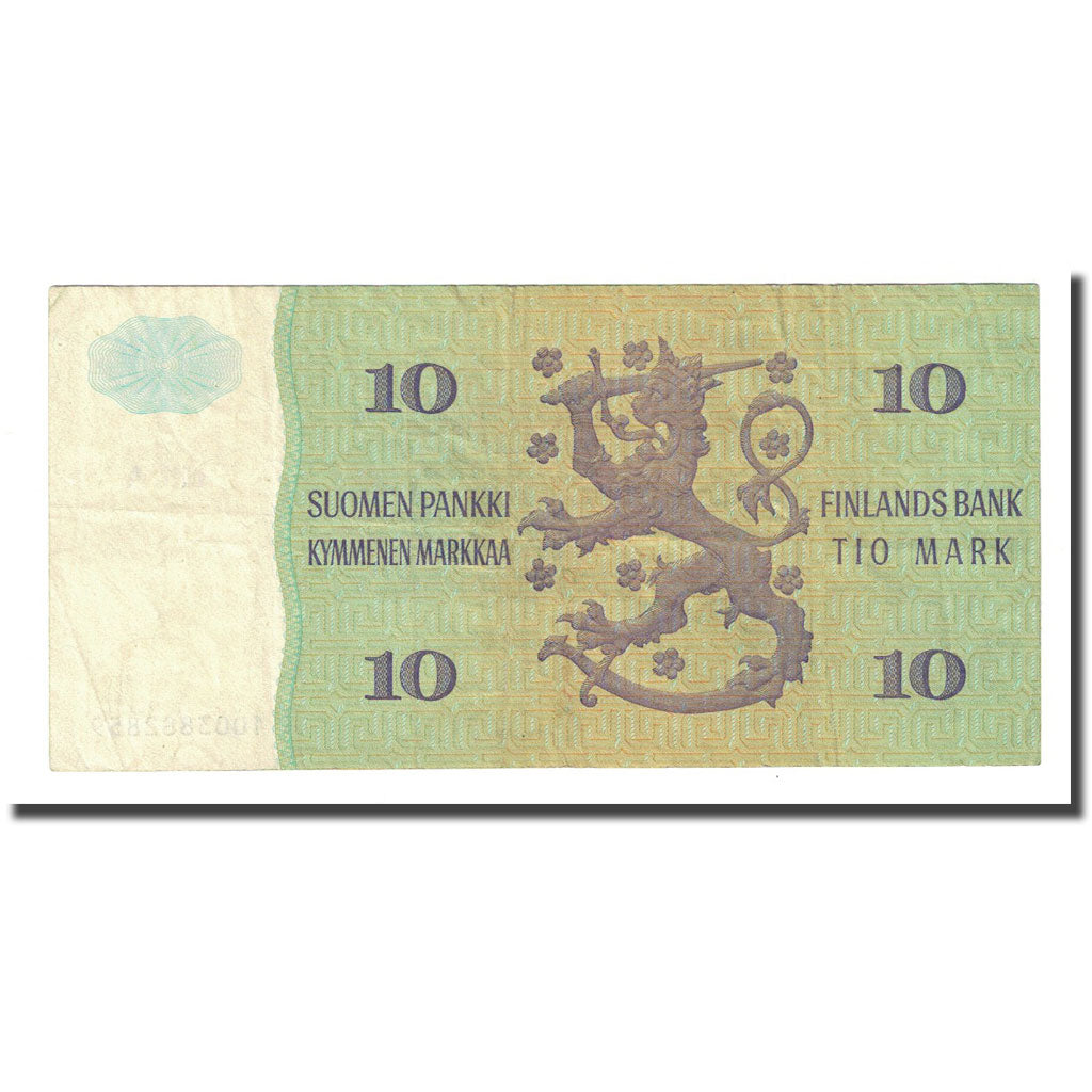 Banknote, Finland, 10 Markkaa, 1980, KM:112a, EF(40-45)