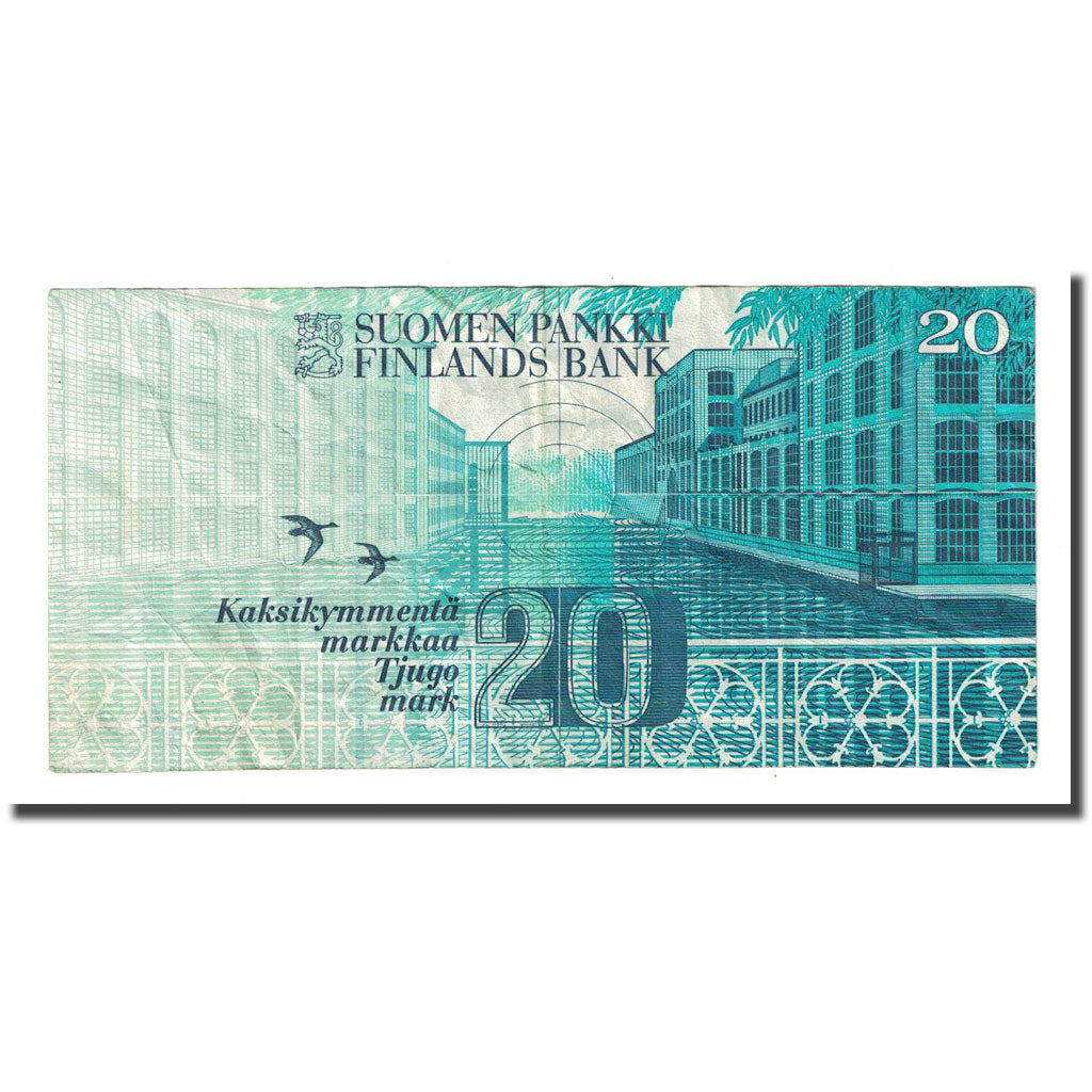 Banknote, Finland, 20 Markkaa, 1993, KM:123, VF(20-25)