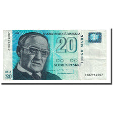 Banknote, Finland, 20 Markkaa, 1993, KM:123, EF(40-45)