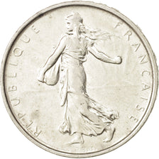 France, Semeuse, 5 Francs, 1967, AU(55-58), Silver, KM:926, Gadoury:770