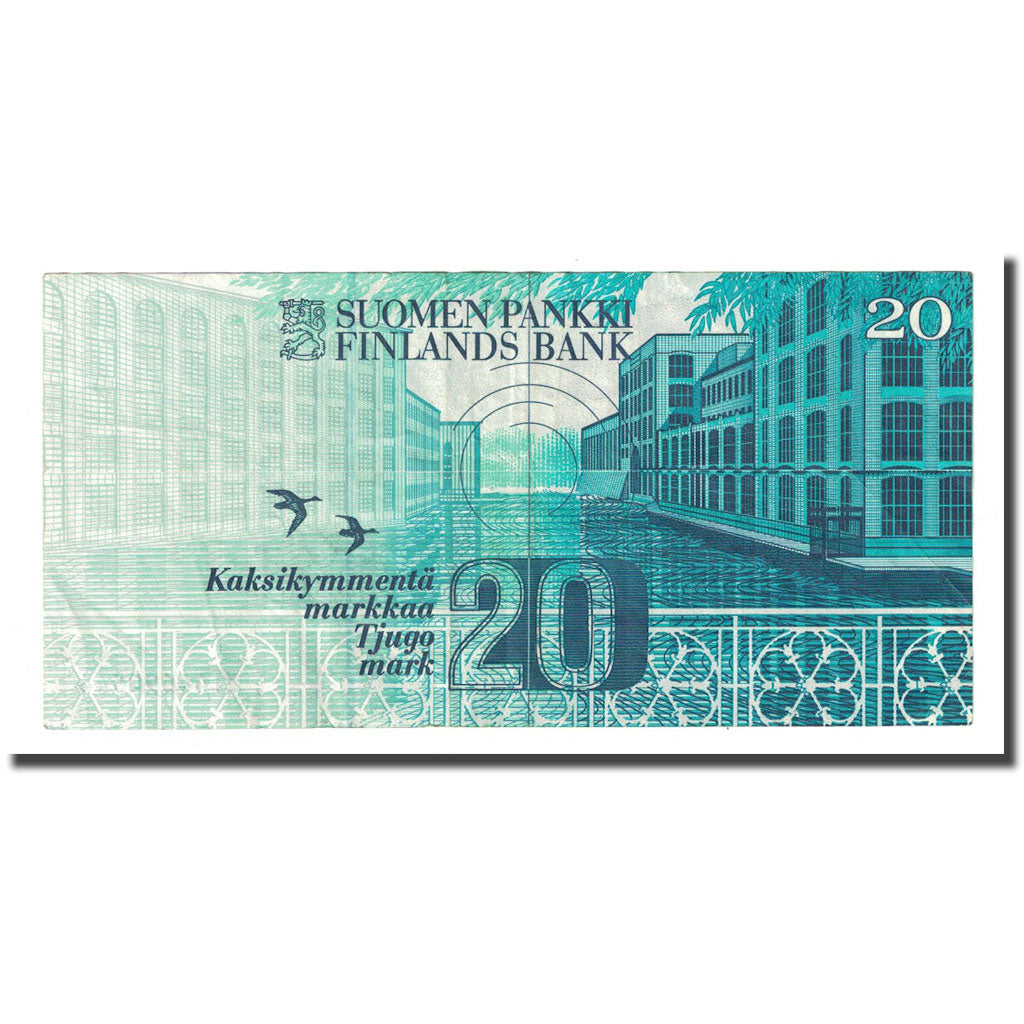 Banknote, Finland, 20 Markkaa, 1993, KM:123, EF(40-45)
