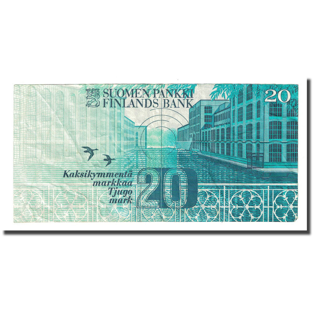 Banknote, Finland, 20 Markkaa, 1993, KM:123, EF(40-45)