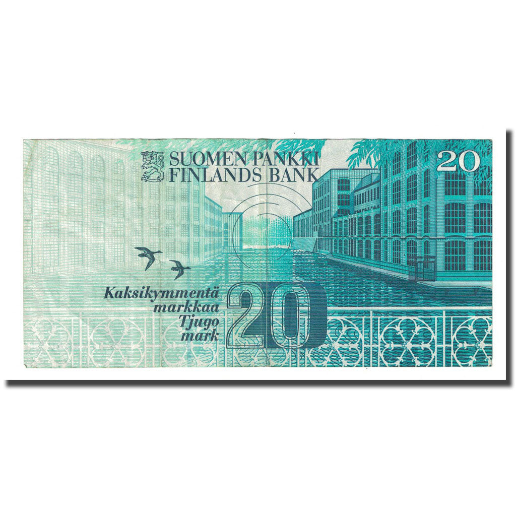 Banknote, Finland, 20 Markkaa, 1993, KM:123, EF(40-45)