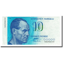 Banknot, Finlandia, 10 Markkaa, 1986, KM:113a, AU(55-58)